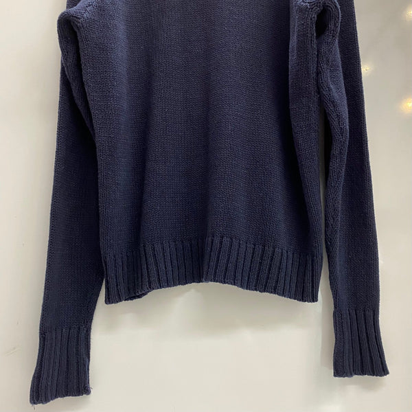 【曜日割引対象外】 ラルフローレン POLO RALPH LAUREN ポロベア HAND KNIT ニット セーター ネイビー Mサイズ 201MT-4270 VB