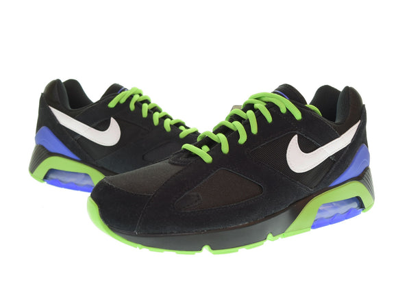 ナイキ NIKE Air 180 QS BLACK/WHITE-ACTION GREEN-PERSIAN VIOLET エア 180 FZ3058-001 メンズ靴 スニーカー ブラック 29cm 103S-1211