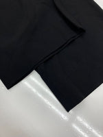 フセインチャラヤン Hussein chalayan SLACKS PANTS スラックス パンツ ジップフライ トラウザーズ 黒 サイズ 38 ボトムスその他 無地 ブラック 104LB-53