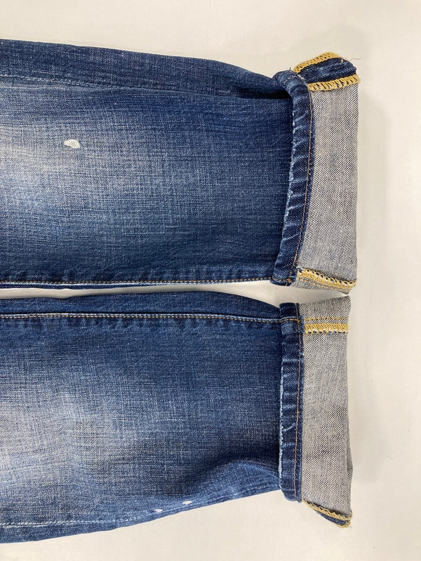 ディースクエアード DSQUARED2 ダメージ加工ジーンズ  デニム ブルー サイズ48 101MB-554