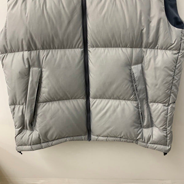ノースフェイス THE NORTH FACE NUPTSE VEST ヌプシ ダウン ベスト ND92232 ベスト グレー Lサイズ 201MT-4839