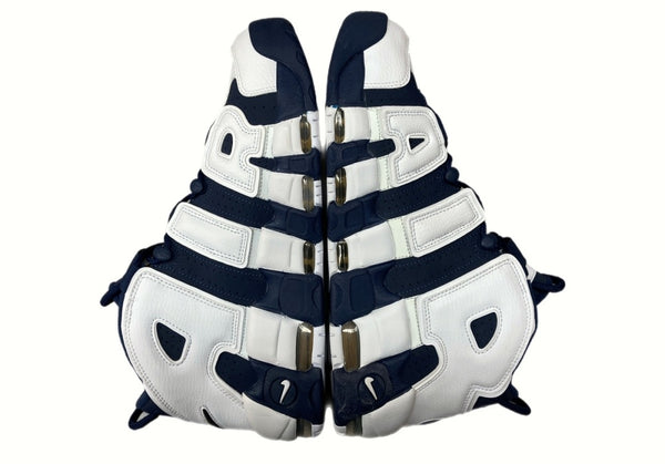 ナイキ NIKE 20年製 AIR MORE UPTEMPO OLYMPIC エア モア アップテンポ オリンピック シューズ バスケ 白 紺 414962-104 メンズ靴 スニーカー ネイビー 30cm 104S-670