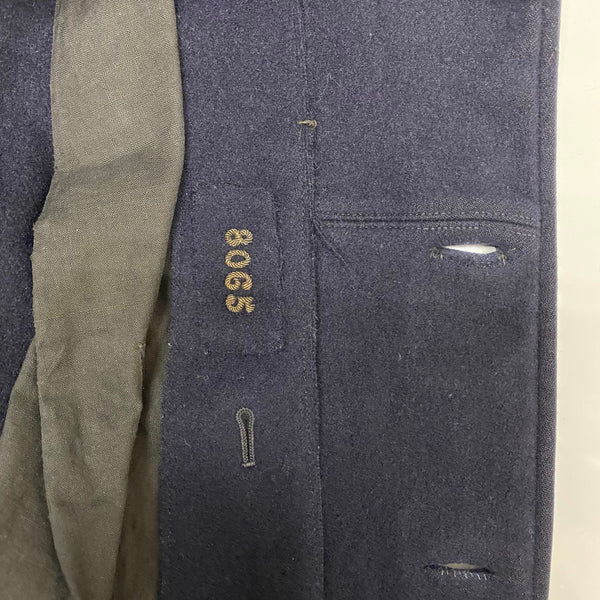 【曜日割引対象外】 ヴィンテージ vintage 40's フランスポリス ケープ ポンチョ ジャケット ネイビー 201MT-4655 VB