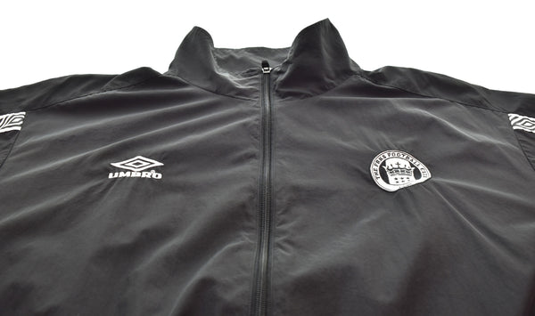 アンブロ UMBRO FREAK'S STORE 別注 フリークスストア 24ss ナイロン トラックジャケット XL ジャケット ブラック LLサイズ 103MT-3460