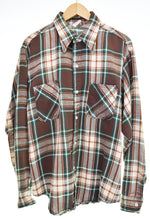 ビッグマック BIG MAC  70s JCPenny ヘビーネルシャツ チェックシャツ 長袖シャツ マルチカラー Lサイズ 103MT-3528