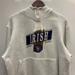 【曜日割引対象外】 チャンピオン Champion 80's USA製 Half-Zip パーカー IRISH パーカ グレー Lサイズ 201MT-4356 VB