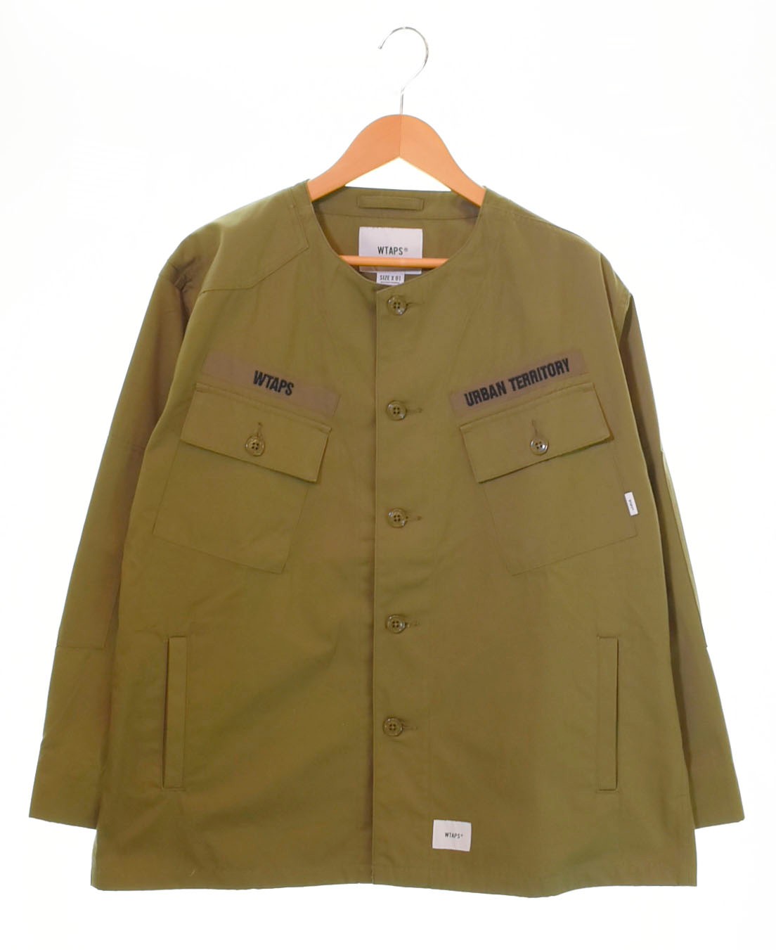 ダブルタップス WTAPS 20AW SCOUT LS スカウト シャツ 202WVDT-SHM02 1 ...