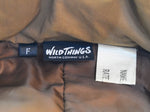 ワイルドシングス WILDTHINGS ×ナナナナサーカ 77circa モンスターパーカー ダウンコート ミリタリーコート フィッシュテール WT19439AD ジャケット ブラウン F 103LT-150