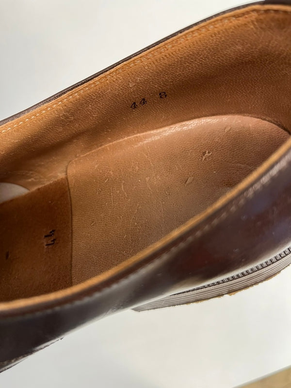 ミリタリー Military ベルギー軍 サービスシューズ 茶 1994 ABL メンズ靴 ビジネスシューズ ブラウン サイズ44 101sh-2387