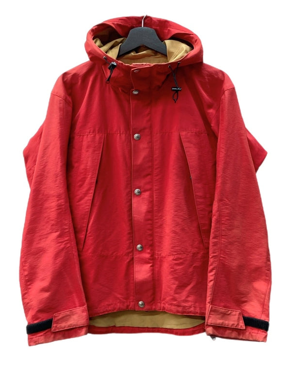 コムデギャルソン COMME des GARCONS eYe JUNYA WATANABE MAN MOUNTAIN PARKA マウンテン パーカー ダブルジップ アウトドア アウター 赤 WB-J906 ジャケット 無地 レッド Sサイズ 104MT-1626