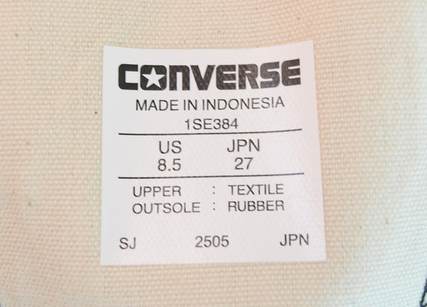 コンバース CONVERSE ALL STAR LGCY OX オールスター レガシーオックス ブラック 1SE384 メンズ靴 スニーカー ブラック 27cm 103S-1329