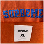 シュプリーム SUPREME Twill Applique Tシャツ オレンジ XLサイズ 201MT-4821