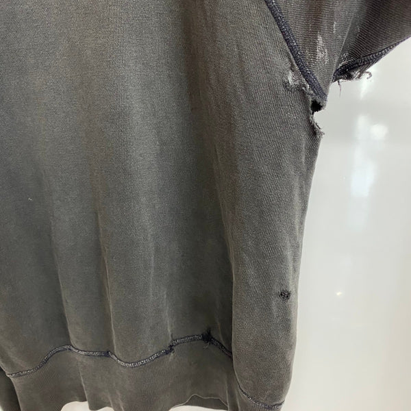 【曜日割引対象外】 チャンピオン Champion 60's SHORT SLEEVE SWEAT SHIRT CORNELL USA製 半袖 スウェット ブラック Lサイズ 201MT-3772 VB