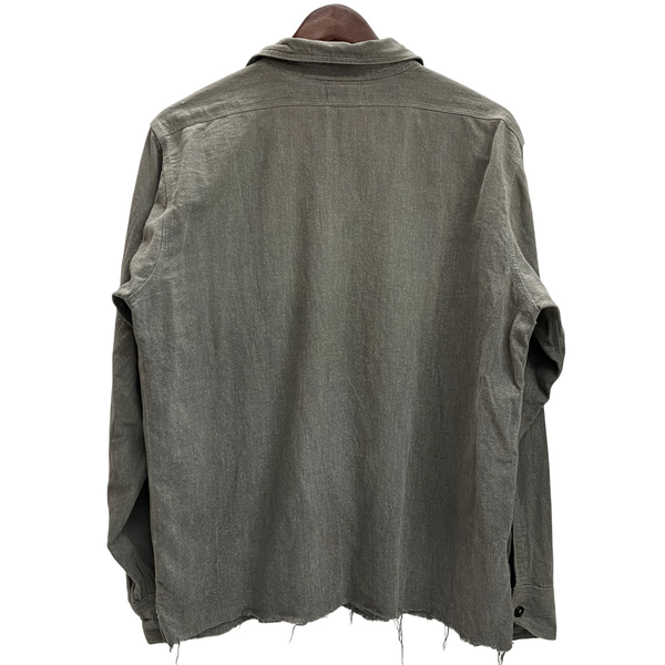 【曜日割引対象外】 ヴィンテージ vintage 40's 50's Homesteader MONTGOMERY WORD Black Chambray ブラック シャンブレーシャツ 長袖シャツ ブラック 201MT-4189 VB