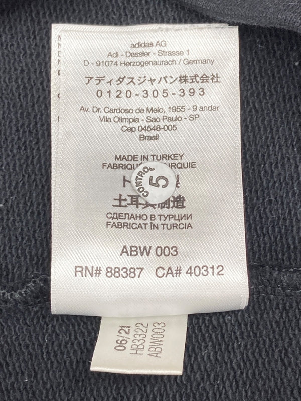 ワイスリー Y-3 21AW SQUARE LOGO HOODIE スクエア ロゴ フーディ スウェット パーカー 黒 HB3322 ABW003 パーカ ロゴ ブラック Sサイズ 104MT-1865