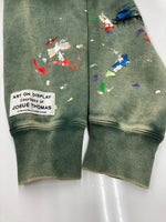 ギャラリーデプト GALLERY DEPT CENTER LOGO PULL OVER HOODIE センター ロゴ プルオーバー フーディ パーカー 緑 パーカ ロゴ グリーン Lサイズ 104MT-1889