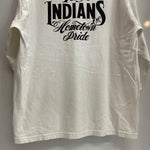 東京インディアンズ TOKYO INDIANS Motorcycle Club L/S Tee ロンT ホワイト XLサイズ 201MT-4405