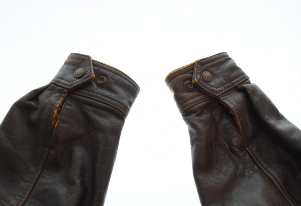 ラッキーストライク LUCKY STRIKE G-1 Flight Jacket SHEEP SKIN LEATHER JACKET フライト ジャケット レザー 襟 ボア ボアライナー 7571-5385 L ジャケット ブラウン 103MT-3182