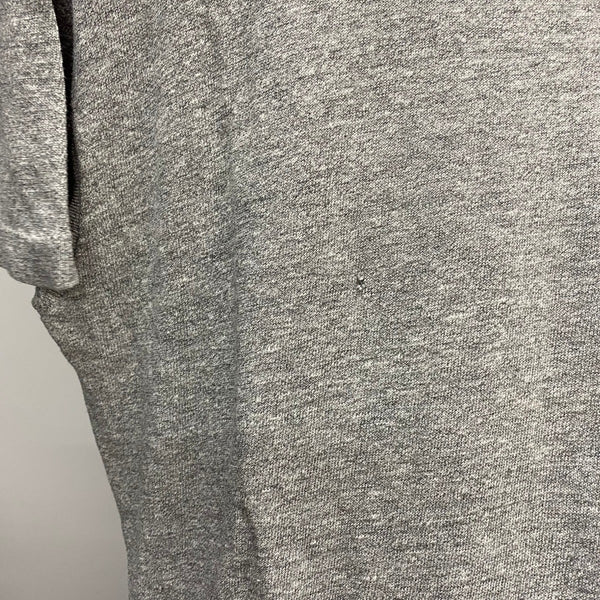 【曜日割引対象外】 チャンピオン Champion 70's 80's バータグ 完全目無し 無地 ブランク Tシャツ グレー Xlサイズ 201MT-4288 VB