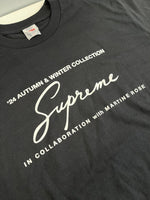 シュプリーム SUPREME Martine Rose マーティンローズ ロゴ 24AW 黒 Tシャツ ブラック Lサイズ 101MT-4184
