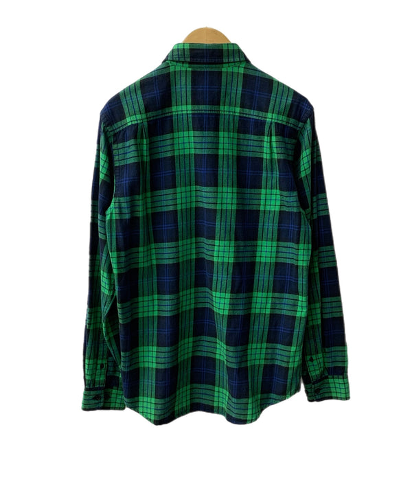 シュプリーム SUPREME Bright Plaid Flannel Shirt 長袖シャツ グリーン Mサイズ 201MT-2685