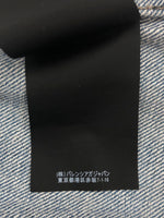 バレンシアガ BALENCIAGA 18AW GRAPHIC DENIM JACKET グラフィック デニム ジャケット Gジャン オーバーサイズ インディゴ 青 534556 TBP33 サイズ 44 ジャケット 総柄 ブルー 104MT-1857