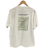 ヴィンテージ vintage 90’s 90s ONEITA Microsoft Visual Basic 6.0マイクロソフト 企業Tee アートT art  両面プリント XL Tシャツ ホワイト LLサイズ 101MT-3525