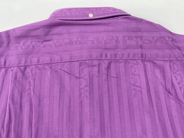 Umbro x Supreme ストライプシャツ 紫　Tシャツ　L 25SS Week5☆Supreme Umbro Stripe Soccer Jersey (Supreme/T