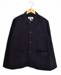 エンジニアド ガーメンツ ENGINEERED GARMENTS WORKADAY UTILITY JACKET カバーオール ブラック ジャケット 無地 ブラック Sサイズ 103MT-415