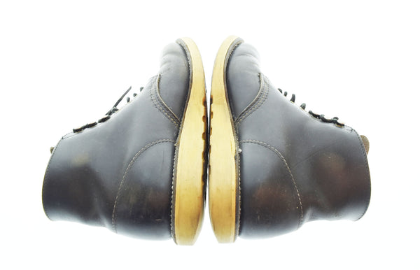 レッドウィング RED WING 90年代 USA製 犬タグ アイリッシュセッター ブーツ 黒 00875-3 メンズ靴 ブーツ ワーク ブラック 103S-793