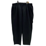 無印良品 MUJI Labo 尾花期 二重編みスウェット ZIPUP プルオーバー パンツ スーツ・セットアップ ブラック XLサイズ 201MT-3939