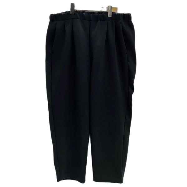 無印良品 MUJI Labo 尾花期 二重編みスウェット ZIPUP プルオーバー パンツ スーツ・セットアップ ブラック XLサイズ 201MT-3939