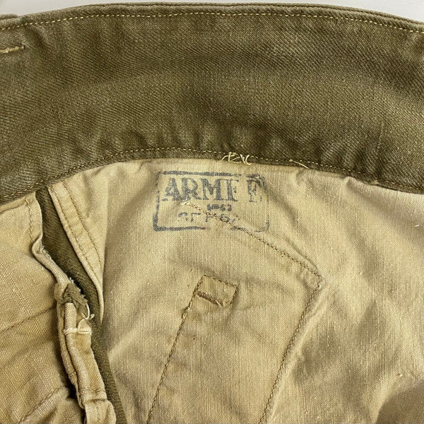 【曜日割引対象外】 ヴィンテージ vintage 50's フランス軍 FRENCH ARMY M-47 カーゴパンツ カーキ W35サイズ 201MB-1153 VB