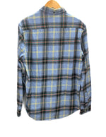 シュプリーム SUPREME 17AW Tartan Flannel Shirt Light Blue タータンチェック ネルシャツ  長袖シャツ ブルー Mサイズ 101MT-2695