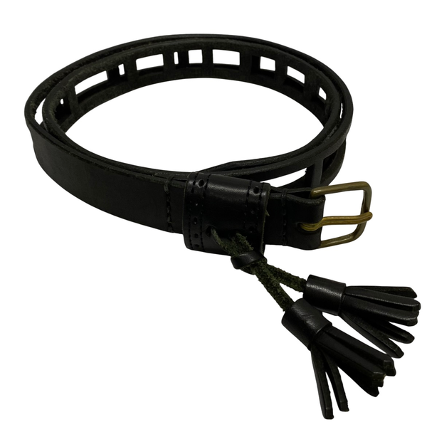 【曜日割引対象外】 【中古】キャピタル KAPITAL レザー サイズ3 ベルト・サスペンダー メンズベルト ブラック 201goods-604 VB