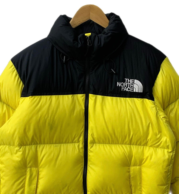 ノースフェイス THE NORTH FACE ヌプシ  ダウンジャケット ND91841 イエロー XLサイズ 201MT-2704