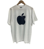 ヴィンテージ vintage 90's 90年代 SCREEN STARS APPLE アップル Rマーク ロゴ 企業物 アートT シングルステッチ MADE IN USA アメリカ製 XL Tシャツ ホワイト LLサイズ 101MT-4337