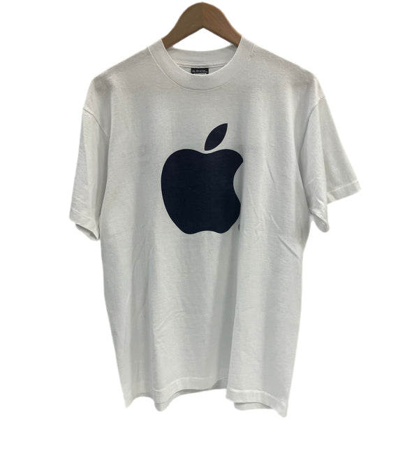 ヴィンテージ vintage 90's 90年代 SCREEN STARS APPLE アップル Rマーク ロゴ 企業物 アートT シングルステッチ MADE IN USA アメリカ製 XL Tシャツ ホワイト LLサイズ 101MT-4337