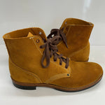 【曜日割引対象外】 ダブルアールエル RRL BOONDOCKER WORK BOOTS スエード サービスブーツ メンズ靴 ブーツ ワーク ブラウン 10Dサイズ 201-shoes1215 VB