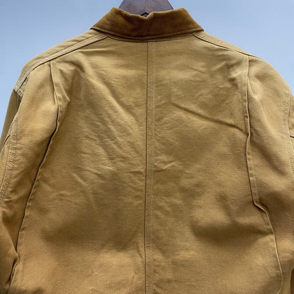 【曜日割引対象外】 カーハート Carhartt 80's 100周年 DUCK CHORE COAT チョアコート USA製 ジャケット ベージュ 201MT-4048 VB