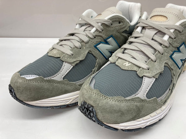 ニューバランス new balance 22年製 M2002 RDD RESTORE PACK N-ERGY エナジー スエード ランニング ローカット シューズ 灰 M2002RDD メンズ靴 スニーカー グレー 28cm 104S-959