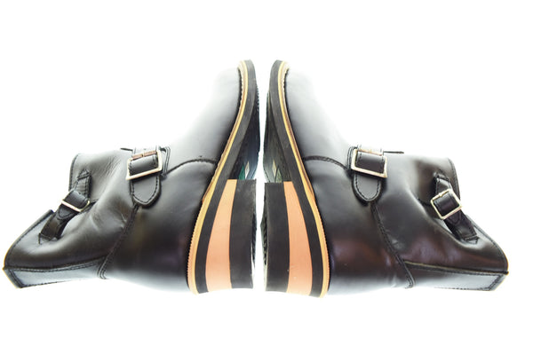 サンタバーバラ SANTA BARBARA POLO&RACQUET CLUB エンジニアブーツ 黒 メンズ靴 ブーツ エンジニア ブラック 26cm 103S-1057