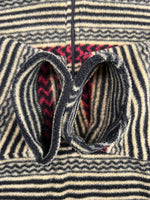 パタゴニア PATAGONIA 98年製 90s 90's USA製 ブルズアイ柄 ハーフジップ フリース プルオーバージャケット 総柄 10457 XL ジャケット マルチカラー 101MT-4802