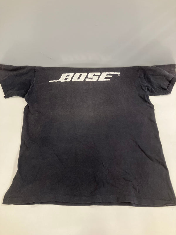 ヴィンテージ vintage 80's 80年代 Hanes BOSE オフィシャル 企業モノ シングルステッチ MADE IN USA アメリカ製 Tシャツ ブラック Lサイズ 101MT-4913