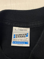 ヴィンテージ vintage 90's 90年代 SCREEN STARS Apple × MISSION:IMPOSSIBLE EXPECT THE IMPOSSIBLE アップル ミッションインポッシブル 企業 ムービーT ロンT ブラック Lサイズ 101MT-5181