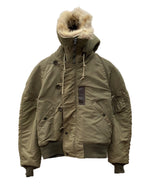 バズリクソンズ BUZZ RICKSON'S Type N-2 FLIGHT JACKET フライト ジャケット ミリタリー AIR FORCE ファー ジップアップ アウター オリーブ 緑 M13523 ジャケット 無地 カーキ Mサイズ 104MT-1763