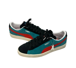 プーマ PUMA Kamen Rider × atmos × Puma Suede VTG "Green Lagoon" シン・仮面ライダー × アトモス × プーマ スウェード ヴィンテージ  グリーン ラグーン 394967-01  メンズ靴 スニーカー グリーン 27.5cm 101-shoes1652