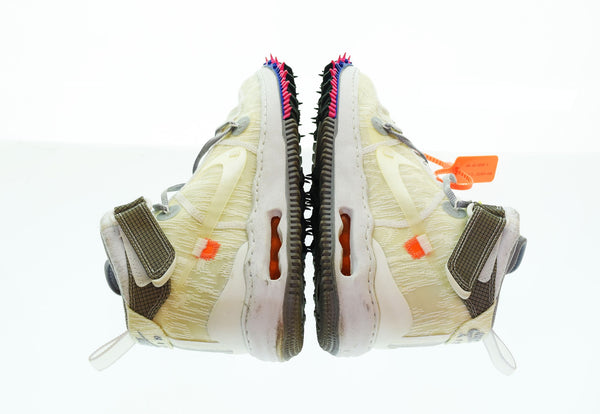 ナイキ NIKE Off-White Air Force 1 Mid オフホワイト エアフォース1 ミッド D06290-100 メンズ靴 スニーカー ホワイト 28.5cm 103S-1173