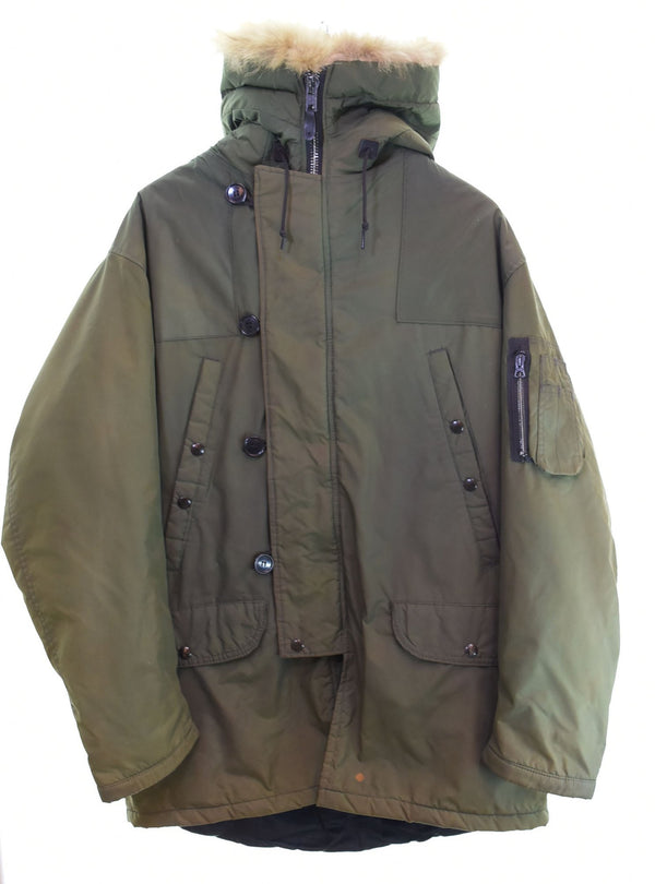 ゴールデン フリース Golden Fleece N3B N-3B 80's Golden Fleece USA製 80s 80年代 Military ミリタリー フライト IDEAL ZIP 40 ジャケット カーキ 103MT-2216