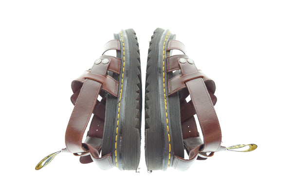 ドクターマーチン Dr.Martens TERRY テリーストラップサンダル UK8 茶 AW006 SK12T メンズ靴 サンダル その他 ブラウン 26.5cm 103S-1111